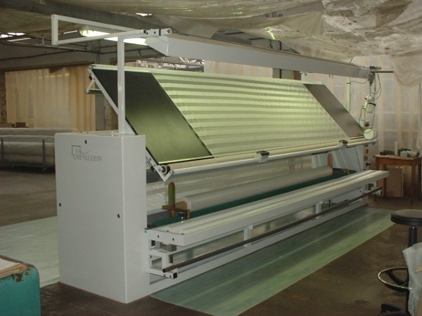 High width inspection machine